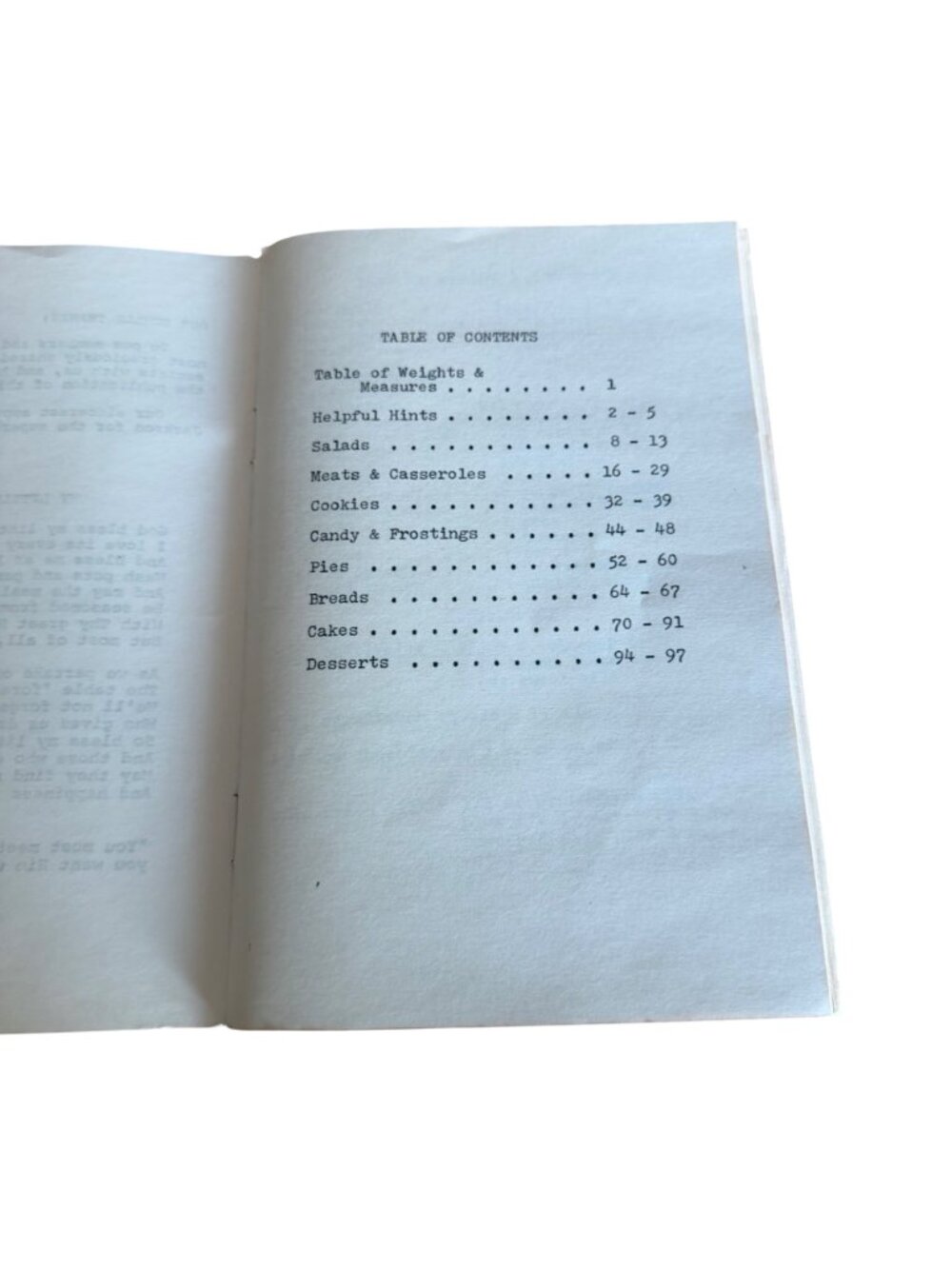 Kountry Kitchen Recipes Cookbook 1974 Hope United Methodist Melbourne FL Typed - Picture 5 of 12